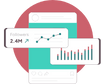 providing the data needed to measure, optimize, and improve marketing efforts